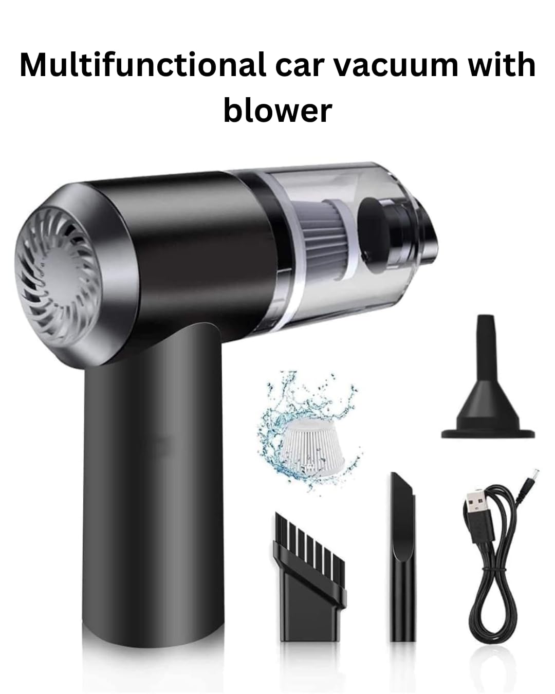 Dustee™ – Wireless 3 in 1 Portable Vacuum Cleaner for Car, Home and Travel