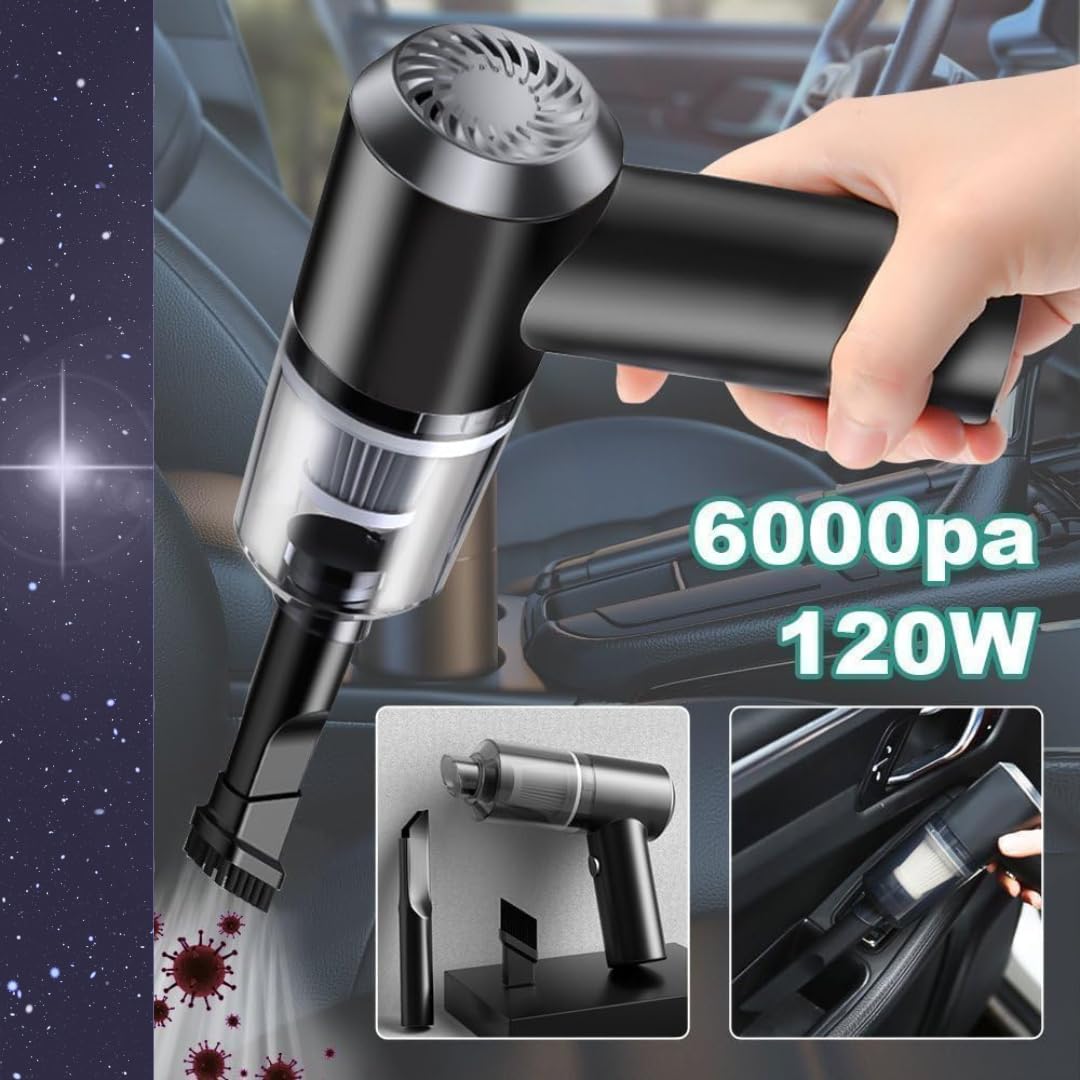Dustee™ – Wireless 3 in 1 Portable Vacuum Cleaner for Car, Home and Travel